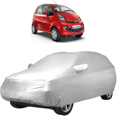 InayaAutoMotive Car Cover For Tata Nano (With Mirror Pockets)(Silver)