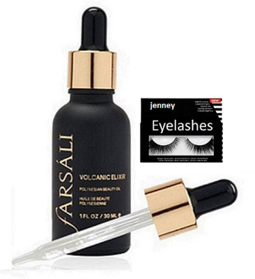 

jenney Eyelashes & Farsali Volcanic Elixir Face Serum(Set of 2)