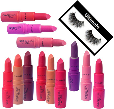 

Ultimate Eyelashes & Giambattista valli Lipstick (Pack of 12)(Set of 13)