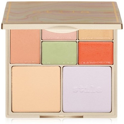 

stila Correct & Perfect All-in-One Color Correcting Palette Concealer(Brown)