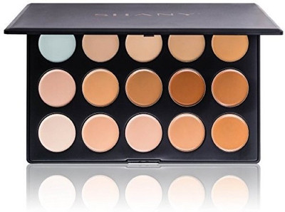 

SHANY Cosmetics Professional Cream Foundation and Camouflage Concealer 15 Color Palette, 13 Ounce Concealer(MULTI-COLORED)