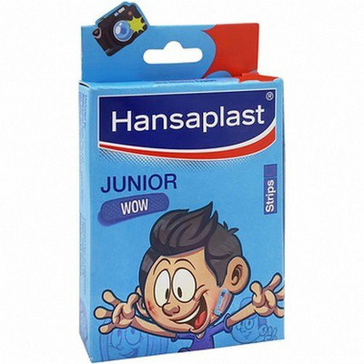 

Hansaplast Junior Plaster 5's Strips Wow - Pack of 6 Crepe Bandage(8 cm)