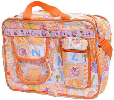 RIYANSH DIAPERS BAG DIAPERS BAG(Orange)