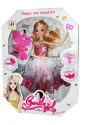 

TALKING GANESHA Beautiful Doll With Shining Eyes, Movable Arms & Beauty Accessories Doll Set For Girls - Multicolour(Multicolor)