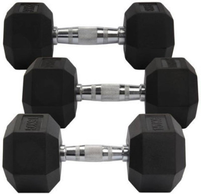

ROYAL SPORTS HEX DUMBBELL MULTI SET . Fixed Weight Dumbbell(12 kg)