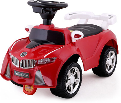 

A +B Foot To Floor Ride-On-Car 7656 (Red) Car Non Battery Operated Ride On(Red)