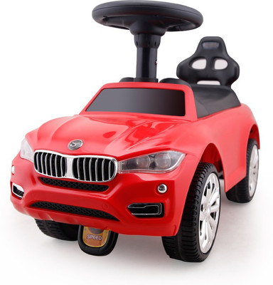 

A +B Foot To Floor Ride-On-Car (Red) Car Non Battery Operated Ride On(Red)