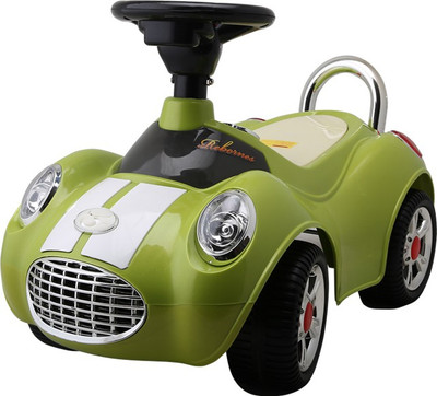 

A +B Foot To Floor Ride-On-Car 7639 (Green) Car Non Battery Operated Ride On(Green)