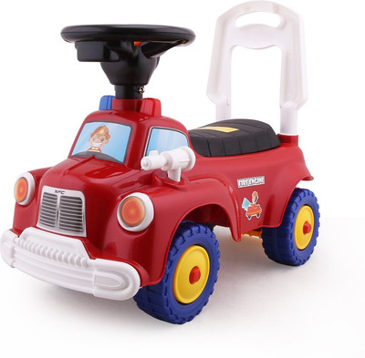 

A +B Foot To Floor Ride-On-Car 7601 (Red) Car Non Battery Operated Ride On(Red)