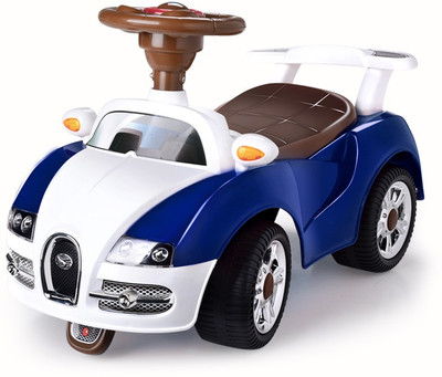 

A +B Foot To Floor Ride-On-Car (Blue) Car Non Battery Operated Ride On(Blue)