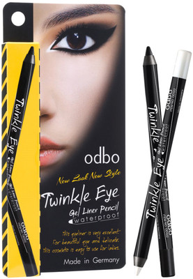 

ODBO NEW LOOK NEW STYLE TWINKLE EYE GEL LINER PENCIL WATERPROOF 1.2 ml(BLACK)