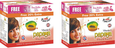 

BEEONE PAPAYA FACE PACK(SUITABLE FOR PIGMENTED & BLEMISHED SKIN) 240 GM (PACK OF 2)(240 g)
