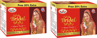 

BEEONE BRIDAL FACE PACK 240 GM (PACK OF 2)(240 g)