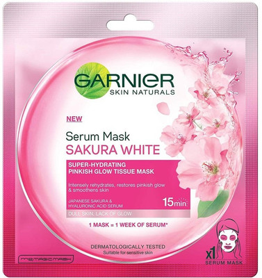 

Garnier Sakura White Serum Face Tissue Mask 1S(32 g)