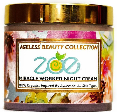 

Zoe Nutrition for Life MIRACLE WORKER NIGHT CREAM 100% CERTIFIED ORGANIC FOR GLOWING, FRESH, HYDRATED, HEALTHY, WRINKLE FREE, FINE LINES FREE, CLEAR & BEAUTIFUL SKIN(100 g)