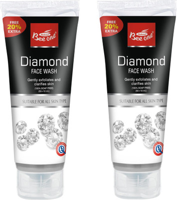 

BEEONE DIAMOND FACE WASH 120 ML (PACK OF 2) Face Wash(120 ml)