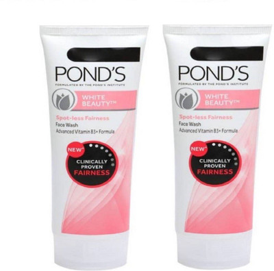 

Ponds spot less fair ness face wash 100g pack of 2 Face Wash(100 g)