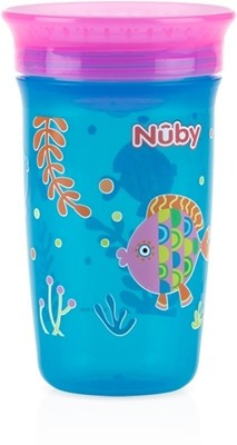 

Nuby 360 Wonder Cup - BPA Free Break Resistant Plastic(Blue)