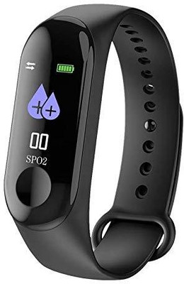 

A-ONE RETAIL M3 Fitness Band with Heart Rate Sensor/Pedometer/Sleep Monitoring Functions Fitness Band(Black, Pack of 1)