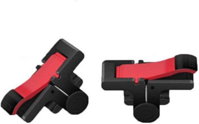 

Klick N Shop Mobile Game Pubg Controller Gamepad for Phone L1R1 Grip with Joystick / Trigger Fire Buttons for iPhone Android IOS Gaming Gaming Accessory Kit(Red, For iOS, Android)