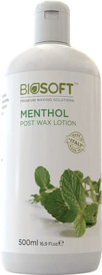 

Biosoft Menthol post wax lotion Wax(500 ml)