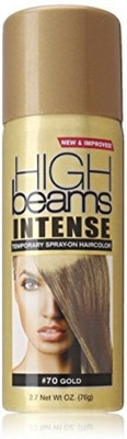 

high beams Intense Temporary Spray on Hair Color, Gold, 2.7 Ounce Hair Spray(250 ml)