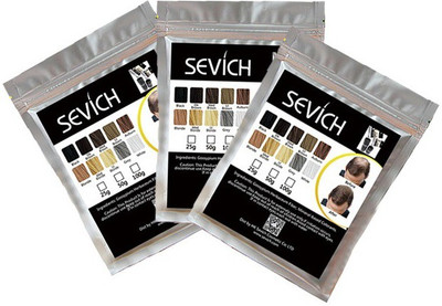 

Sevich hair fibers black refill bag(25 g)