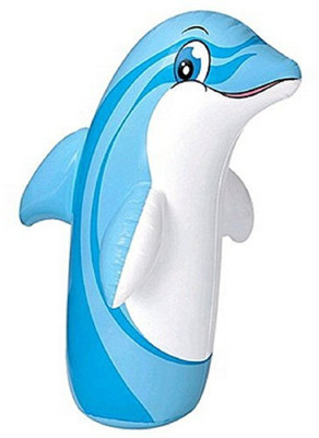 

TULLY Inflatable PVC HIT ME (HIT ME - Dolphine) Inflatable Play Gym(Multicolor)