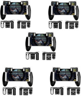 

ReTrack SET OF 5PC Metal BG Controller with Gamepad Gaming Accessory Kit(Black, For Android, iOS)