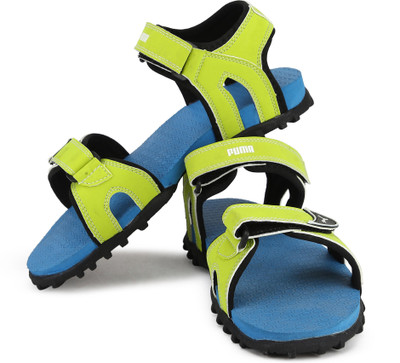 

Puma Boys & Girls Velcro Sports Sandals(Multicolor, Black