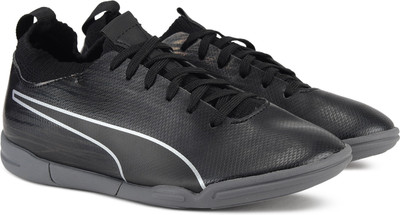

Puma Boys & Girls Lace Football Shoes(Black