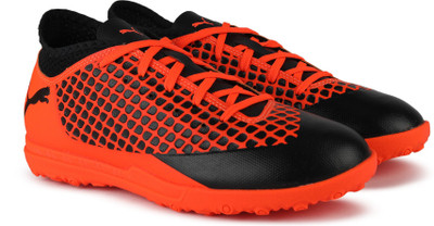 

Puma Boys & Girls Lace Football Shoes(Orange, Shocking orange