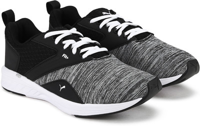 

Puma Boys & Girls Lace Running Shoes(Black, White