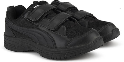 

Puma Boys & Girls Lace Running Shoes(Black