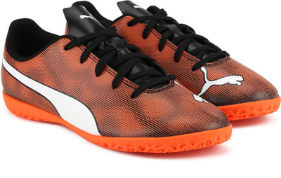 

Puma Boys & Girls Lace Running Shoes(Orange, White