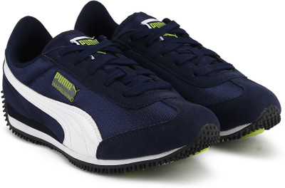 

Puma Boys & Girls Lace Running Shoes(Blue, White