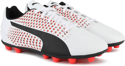 

Puma Boys & Girls Lace Football Shoes(White