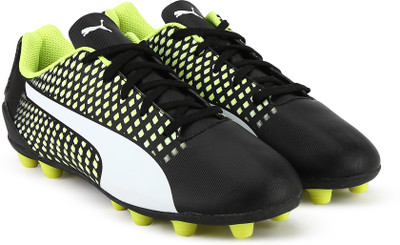 

Puma Boys & Girls Lace Football Shoes(Black, White