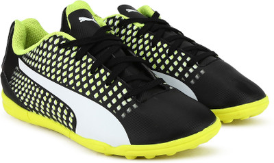 

Puma Boys & Girls Lace Football Shoes(Green, White