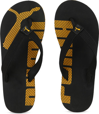 

Puma Boys & Girls Slip On Slipper Flip Flop(Multicolor, Black