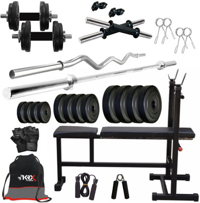 

KRX PVC 32 KG COMBO 5 -SL Home Gym Kit