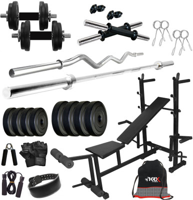 KRX PVC 22 KG COMBO 36 -SL Home Gym Kit