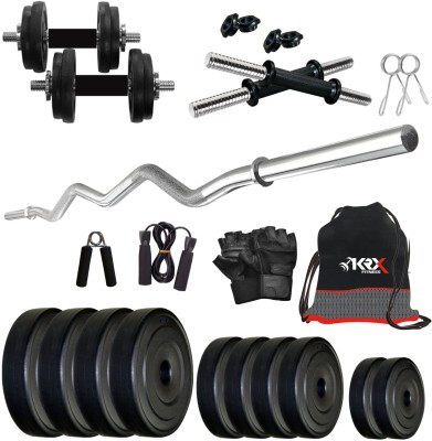 KRX 35 kg PVC COMBO 3 -SL Home Gym Combo
