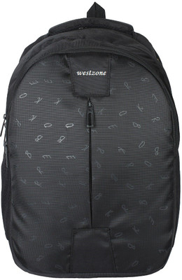 westzone 18 inch Laptop bag Waterproof Multipurpose Bag(Black, 30)