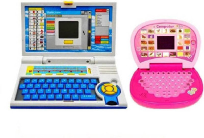 

DMTE COMBO OF ENGLISH LEARNER LAPTOP FOR KIDS (Multicolor)