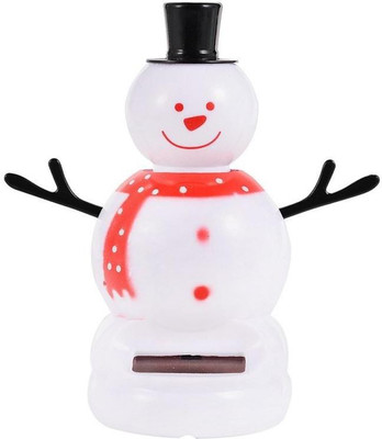 

BuyChoice Solar Powered Snowman Dancing Flip Swing Shook Head For Car Decoration(Multicolor)