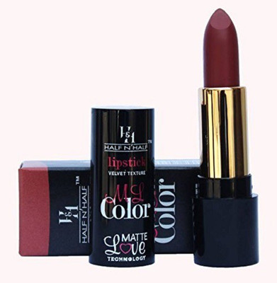 

Half N Half Velvet Texture Matte Love Lipstick ( 24-Cafe Frappe)(Cafe Frappe)