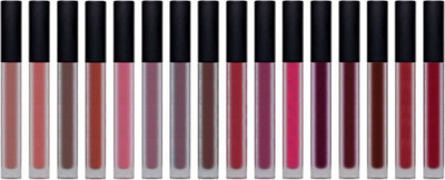 

sah&shi Liquid Matte Lipstick (Set of 16 )(Multicolor)