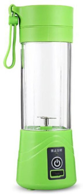 

TASHKURST USB Rechargeable Blender Mixer Portable Mini Juicer Juice Machine Smoothie Maker Household Small Juice 380 Juicer Mixer Grinder(Green, 1 Jar)