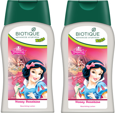 

BIOTIQUE BIO DISNEY KIDS PRINCESS HONEY SUNSHINE LIGHT WEIGHT NOURISHING LOTION 200ML (PACK OF 2)(400 ml)